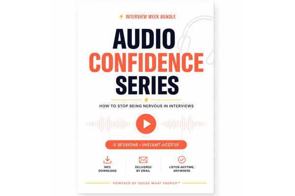 Audio Confidence Series — How to Stop Being Nervous in Interviews