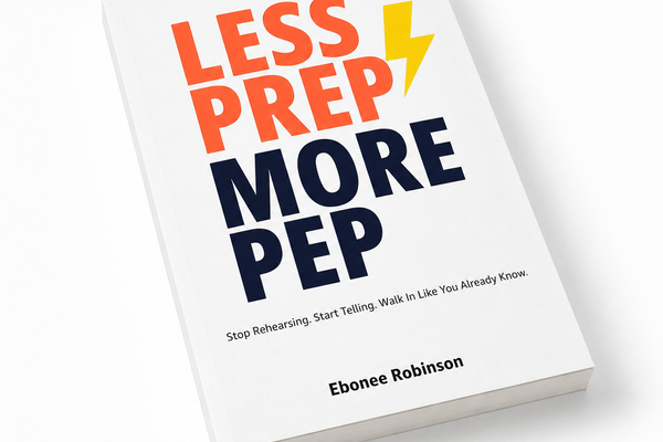 Less Prep, More Pep™ — The Interview Preparation Book for Professionals Who Are Done With Scripts